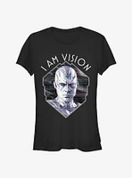 Marvel WandaVision I Am Vision Girls T-Shirt