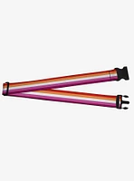 Lesbian Flag Luggage Strap