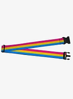 Pansexual Flag Luggage Strap