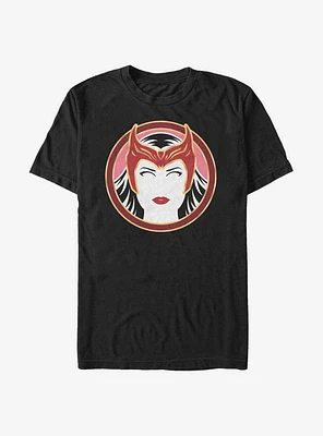 Marvel WandaVision Scarlet Witch Outline T-Shirt