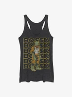 Star Wars Bossk Retro Name Girls Tank Top