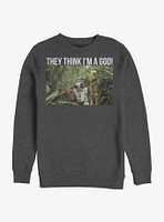 Star Wars C-3PO God Crew Sweatshirt