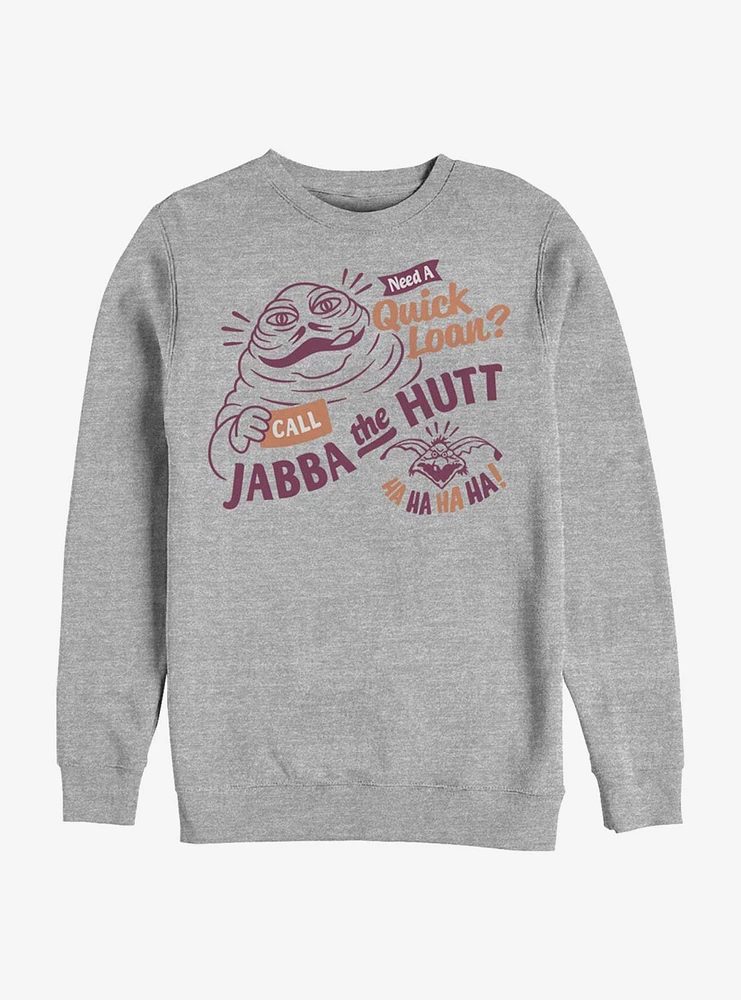 Star Wars Jabba Loans Sweatshirt