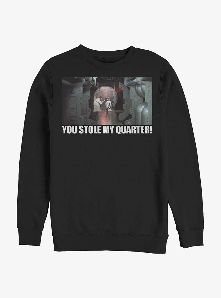 Star Wars Quarter Stealer Crew Sweatshirt