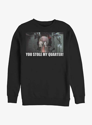 Star Wars Quarter Stealer Crew Sweatshirt