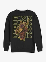 Star Wars Retro Ewok Name Sweatshirt
