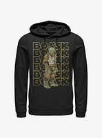 Star Wars Bossk Retro Name Hoodie