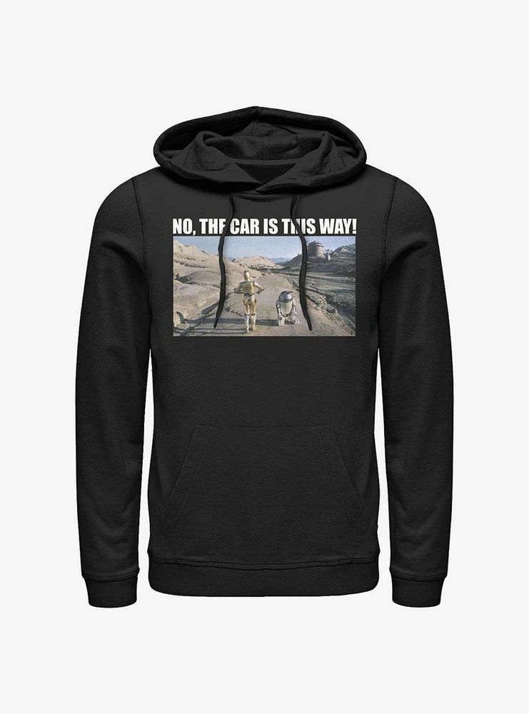 Star Wars Where's The Car Hoodie