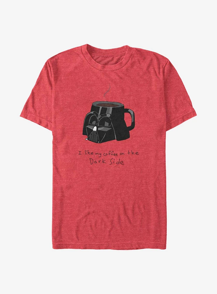Star Wars Coffee On The Dark Side T-Shirt
