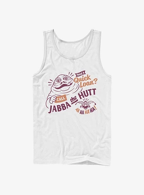 Star Wars Jabba Loans Tank Top