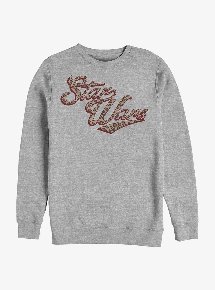 Star Wars Cheetah Font Crew Sweatshirt