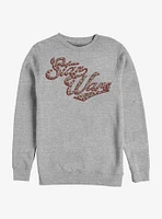 Star Wars Cheetah Font Crew Sweatshirt