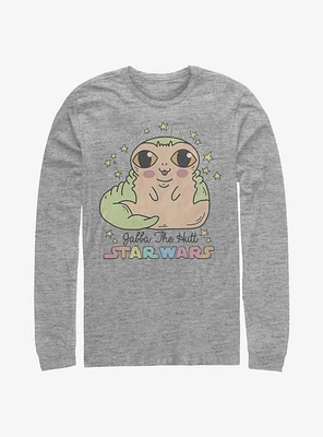 Star Wars Jabba Cute Cartoon Long-Sleeve T-Shirt