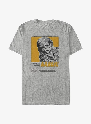 Star Wars Poster Wookie T-Shirt