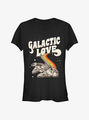 Star Wars Galactic Love Falcon Girls T-Shirt