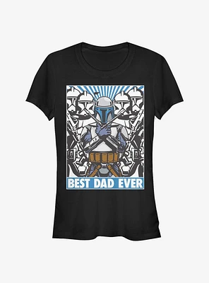 Star Wars Jango Dad Girls T-Shirt