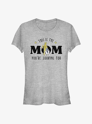 Star Wars Mom You're Looking For Girls T-Shirt