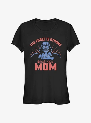 Star Wars Strong Mom Force Girls T-Shirt