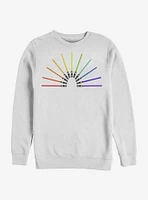 Star Wars Sabor Rainbow Crew Sweatshirt