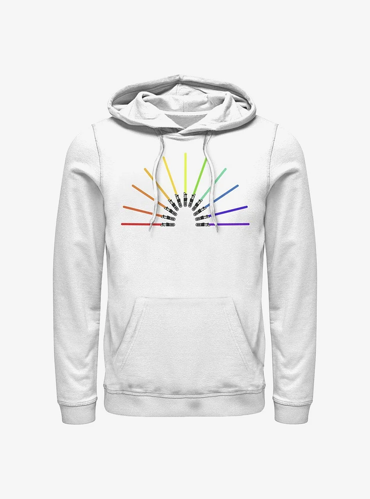 Star Wars Sabor Rainbow Hoodie