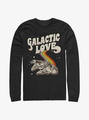 Star Wars Galactic Love Falcon Long-Sleeve T-Shirt