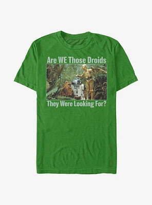 Star Wars Looking For Droids T-Shirt