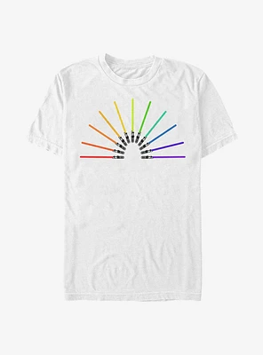 Star Wars Sabor Rainbow T-Shirt