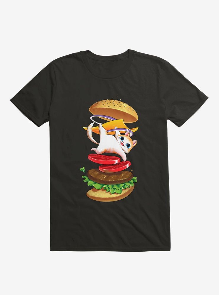 Hamburger Cat T-Shirt