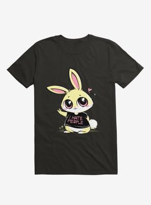 I Hate People Bunny T-Shirt