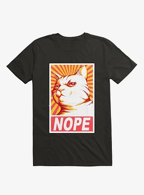 Obey Cats Black T-Shirt