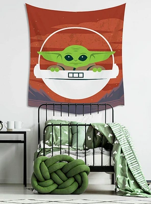 Star Wars The Mandalorian The Child Tapestry
