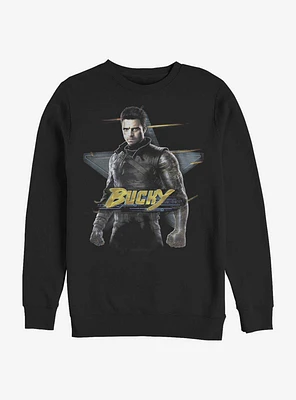 Marvel The Falcon And Winter Soldier Bucky Crew Sweatshirt