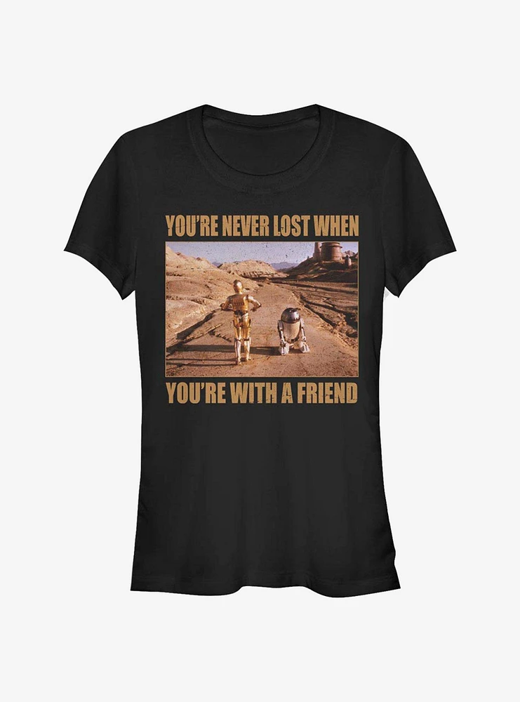 Star Wars Lost Droid Friends Girls T-Shirt