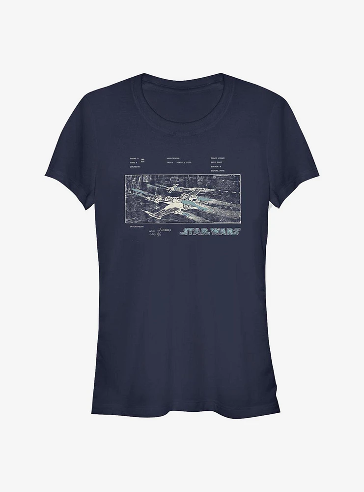 Star Wars Concept Plate Girls T-Shirt