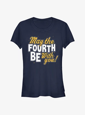 Star Wars May The Fourth Be With You Girls T-Shirt