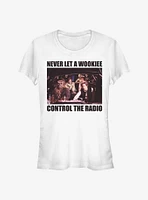 Star Wars No Wookie Radio Girls T-Shirt
