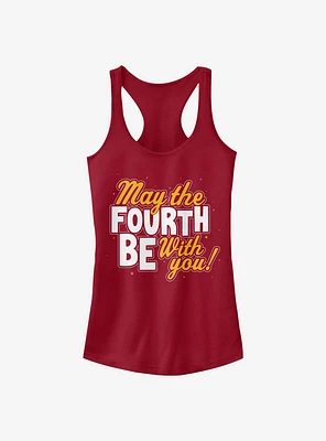 Star Wars May The Fourth Be With You Girls Tank