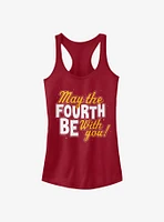 Star Wars May The Fourth Be With You Girls Tank