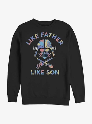 Star Wars Like Father Crew Sweatshirt