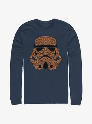 Star Wars Storm Trooper Pumpkins Long-Sleeve T-Shirt