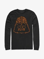 Star Wars Vader Halloween Icons Long-Sleeve T-Shirt