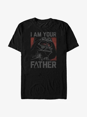 Star Wars Father Figure Darth Vader Helmet T-Shirt