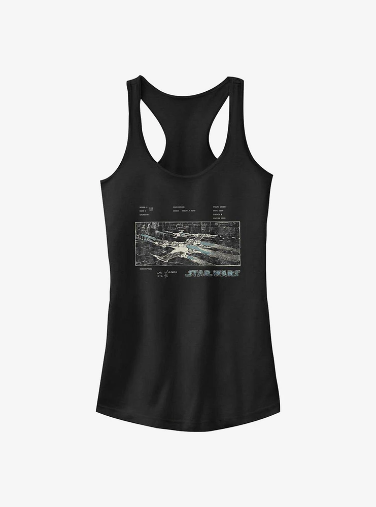 Star Wars Concept Plate Girls Tank