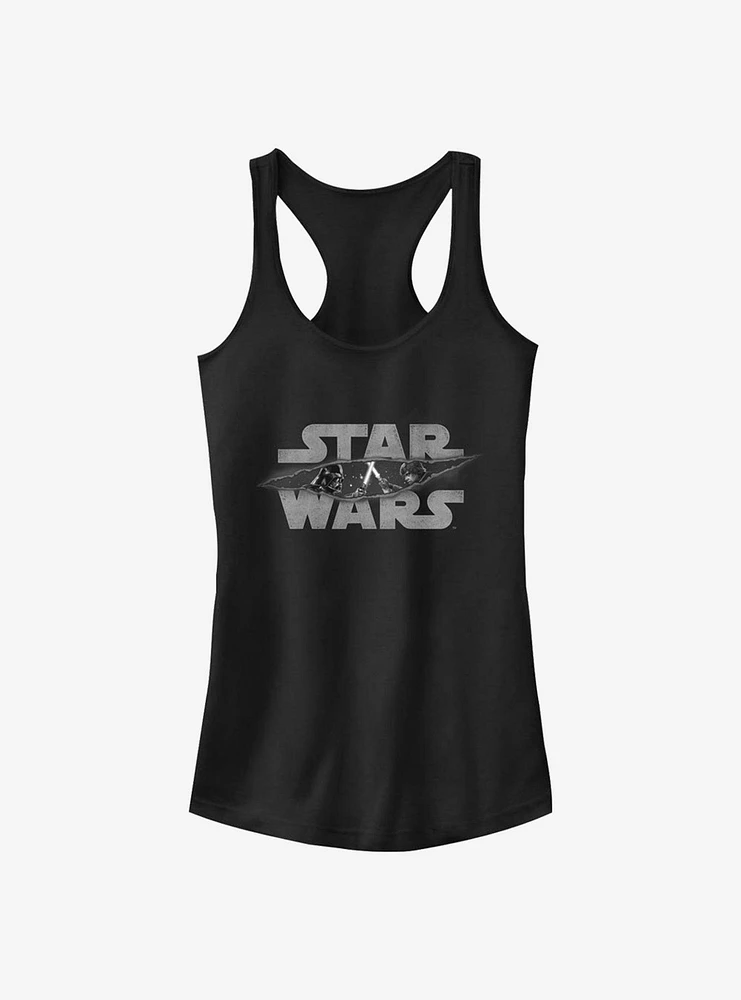 Star Wars Lightsaber Slash Girls Tank