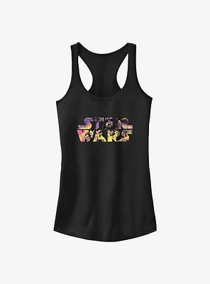 Star Wars Logo Poster Movie Scenes Girls Tank