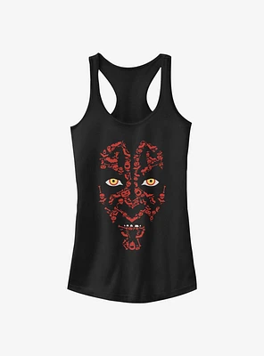 Star Wars Maul Halloween Icons Girls Tank