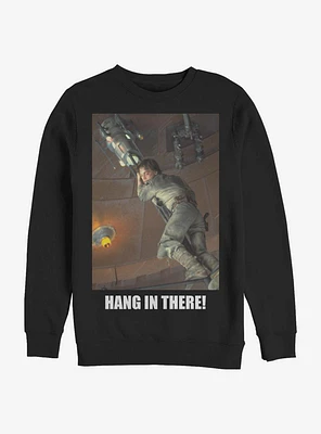 Star Wars Hang There Luke Crew Sweatshirt