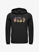 Star Wars Logo Poster Movie Scenes Hoodie