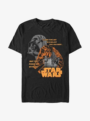 Star Wars Minimal Color Poster T-Shirt
