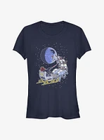Star Wars Vader Sleigh Girls T-Shirt